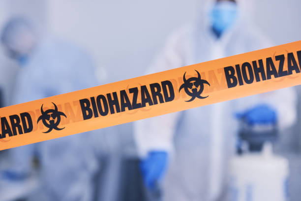 Professional Drug Lab Cleanup technician working in Washington, IN
